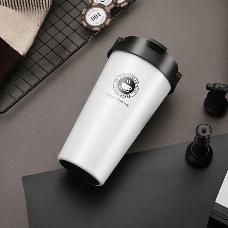Kalsten | Insulated stainless steel travel mug | 500 ml leak-proof & double-walled