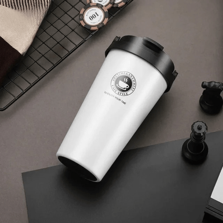 Kalsten | Insulated stainless steel travel mug | 500 ml leak-proof & double-walled