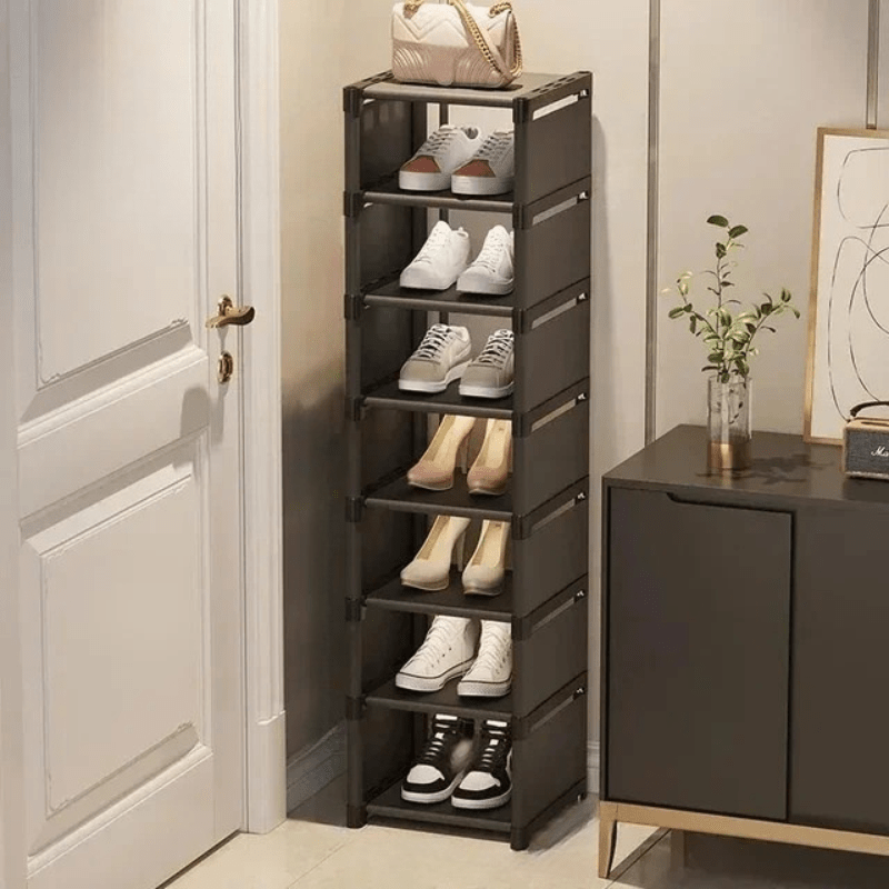 Kalsten | Saving Shoe Rack - Stackable shoe rack for corners and small spaces