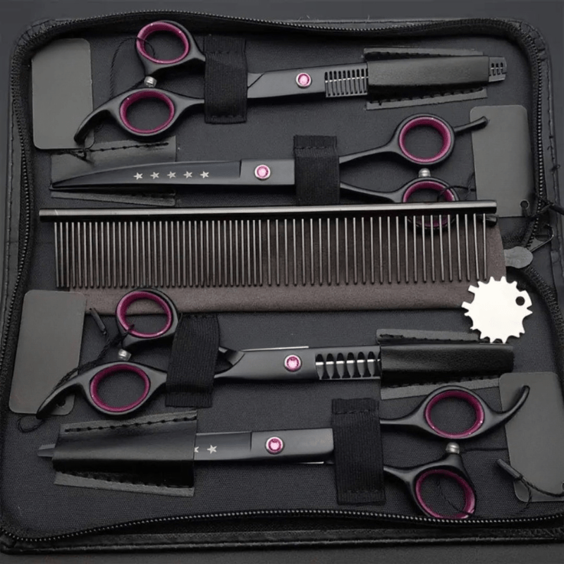 Kalsten | 4-piece Scissor Set for Precise Pet Grooming