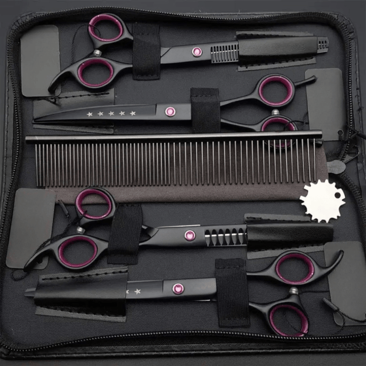 Kalsten | 4-piece Scissor Set for Precise Pet Grooming