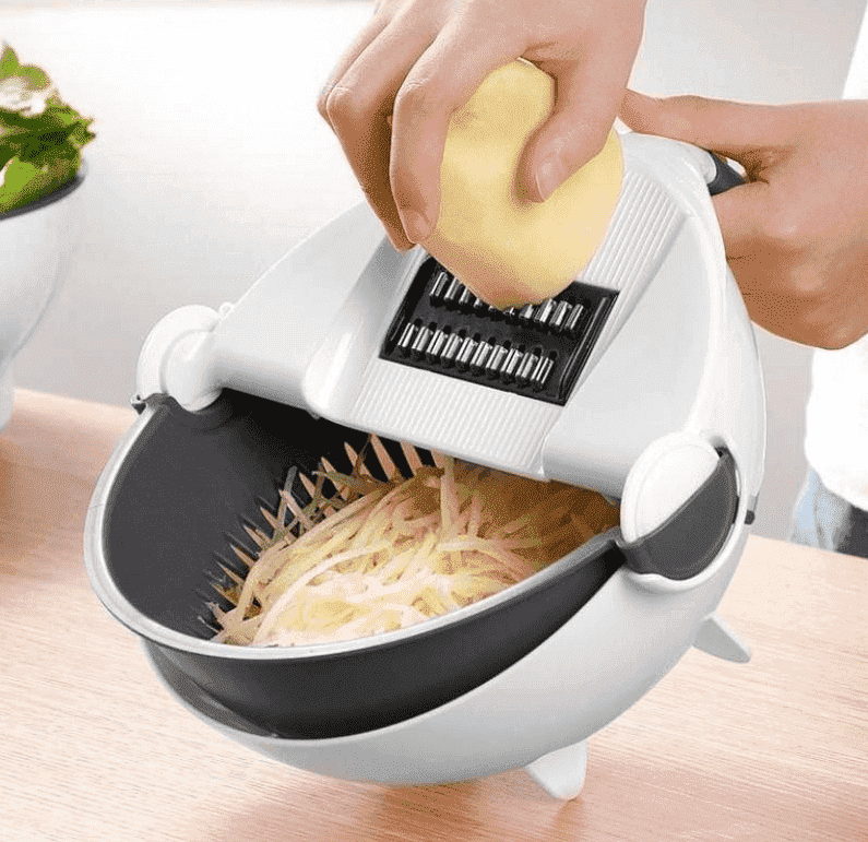 Cut N' Drain Veggie Slicing Bowl | Kalsten