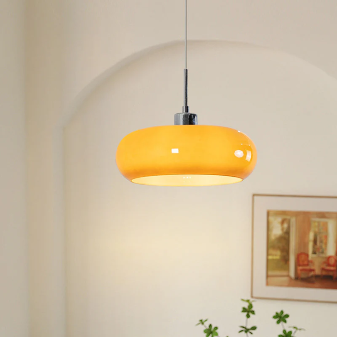 Modern Round LED Pendant Lamp - RadianceOrb | Kalsten
