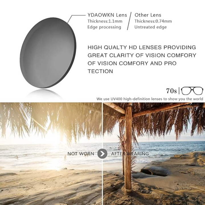Retro Aviator Sunglasses - Indy | Kalsten