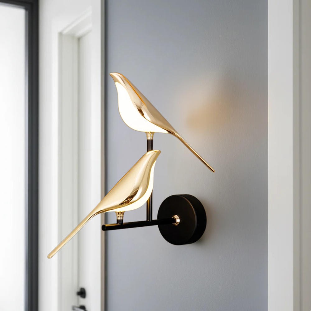 Bird-Design LED Wall Sconce