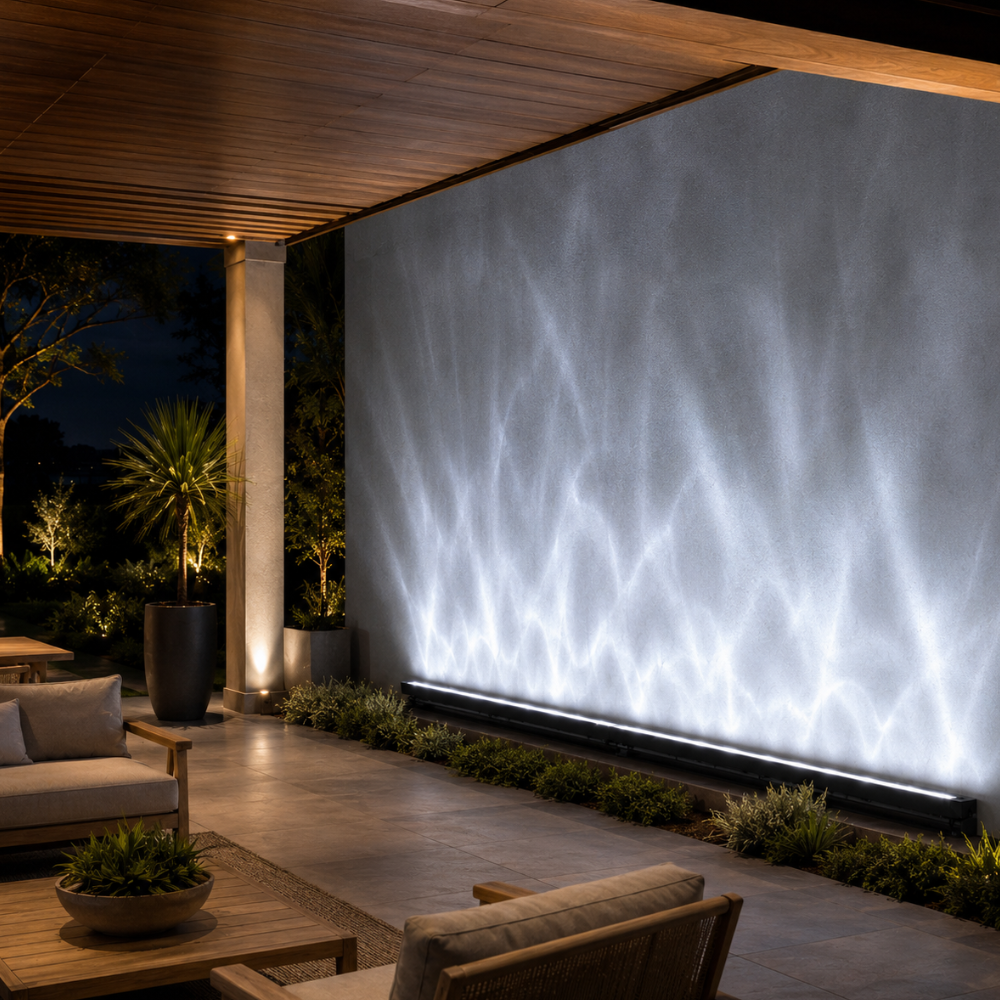 HaloWave RGB Outdoor Wall Washer Light