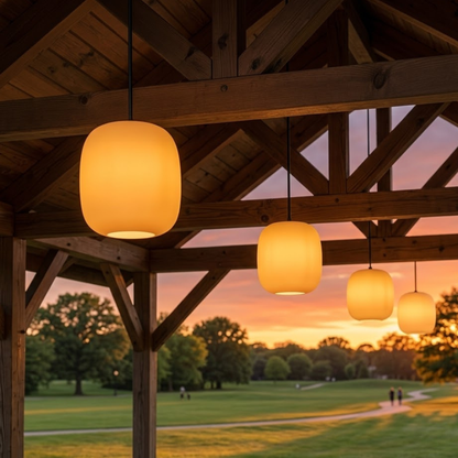 Japanese-Style Waterproof Outdoor Hanging Lantern
