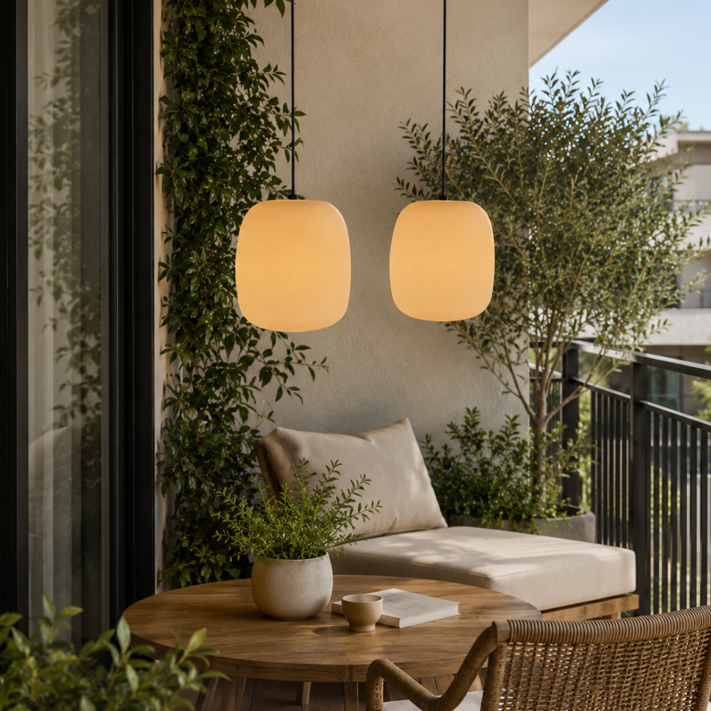 Japanese-Style Waterproof Outdoor Hanging Lantern