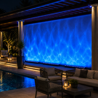 HaloWave RGB Outdoor Wall Washer Light