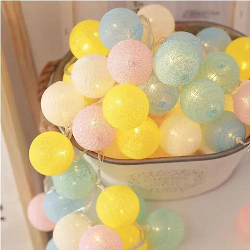 Kalsten | Cotton Ball Garland