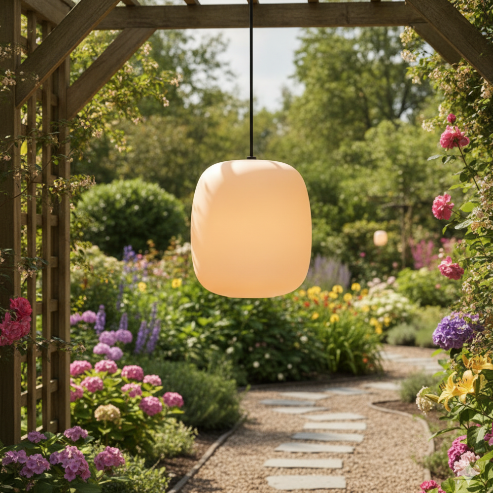 Japanese-Style Waterproof Outdoor Hanging Lantern