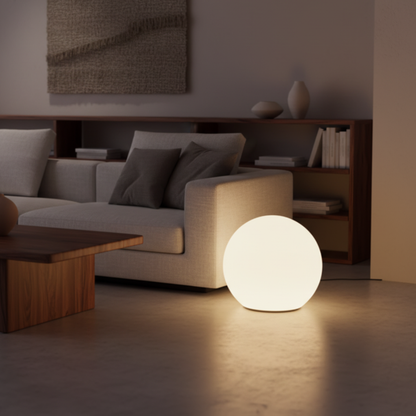 SphereGlow Ball Lamp, 16 Color Options