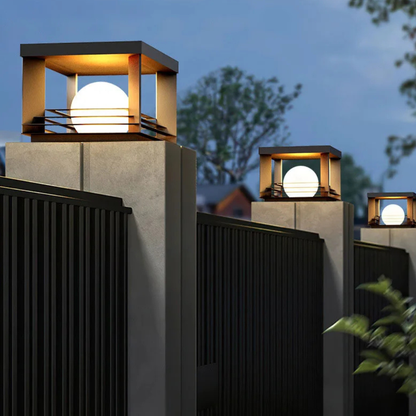 Waterproof Aluminum Outdoor Pillar Light