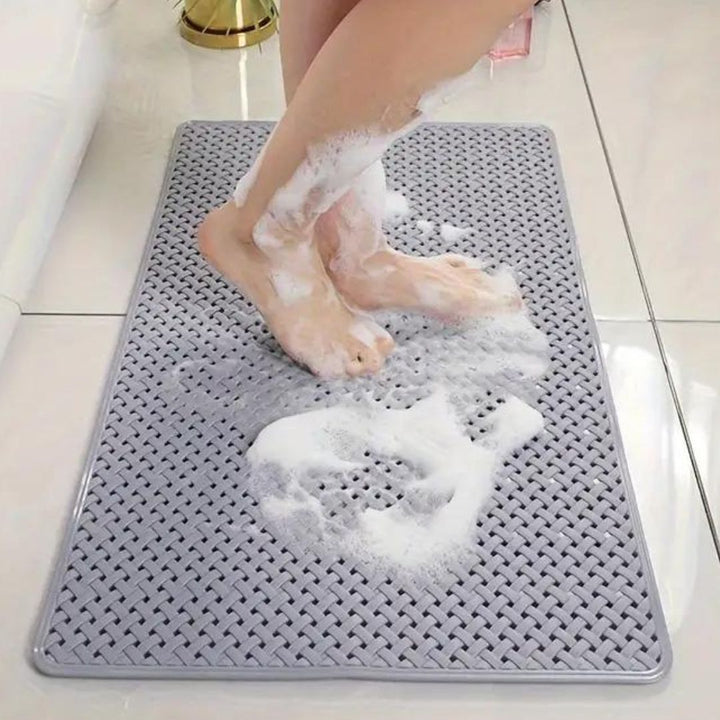 Non-Slip Bathtub Mat with Suction Cups – Quick Drying Non Skid Bath Mat for Safety, Ideal Non Slip Shower Mat for Elderly 4