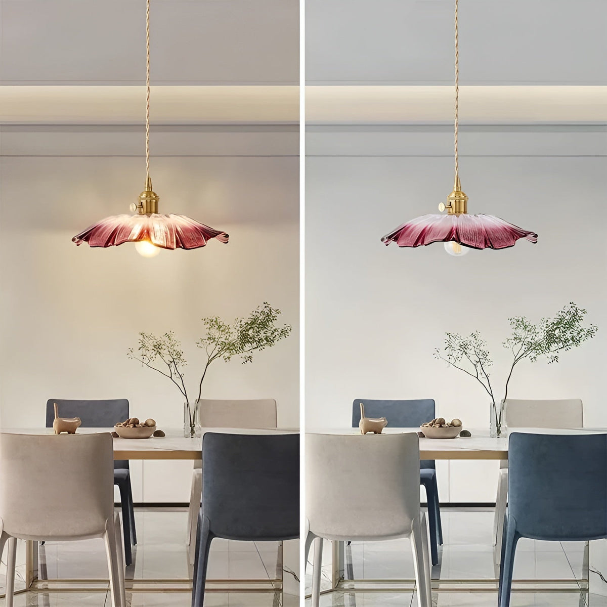 Pendant Lamp with Floral Motif – Warm Light & Stylish Design | For Your Home | Karnz