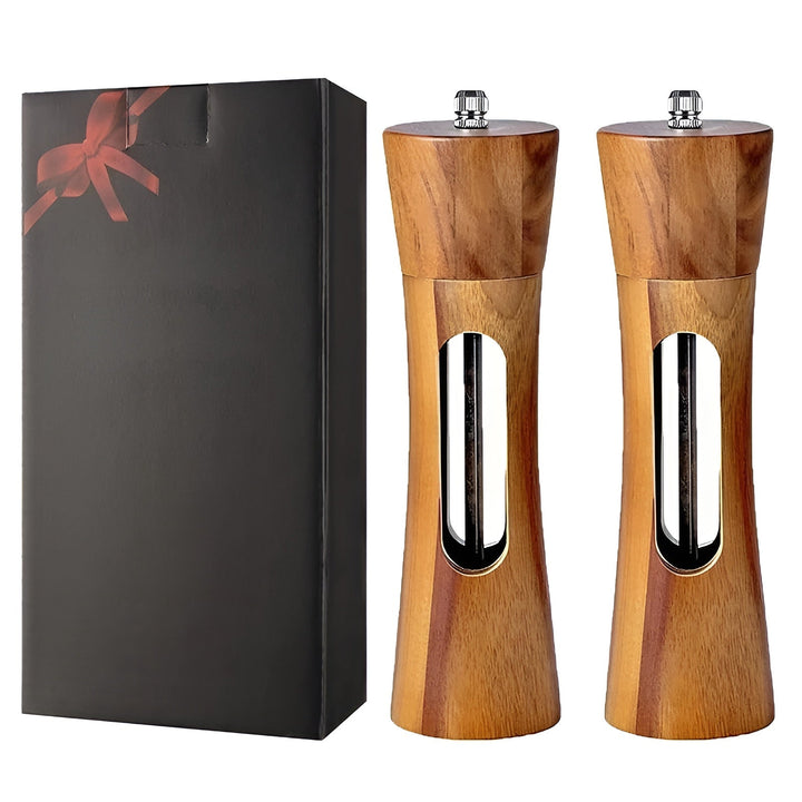 Manual Salt & Pepper Grinder Set