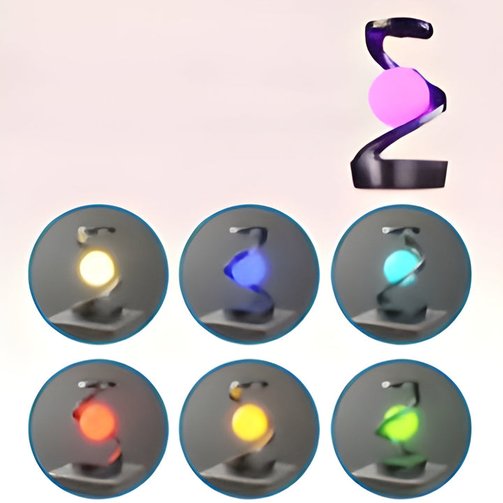 OrbitGlow Lamp - Stylish Lighting with Wireless Charging | Kalsten