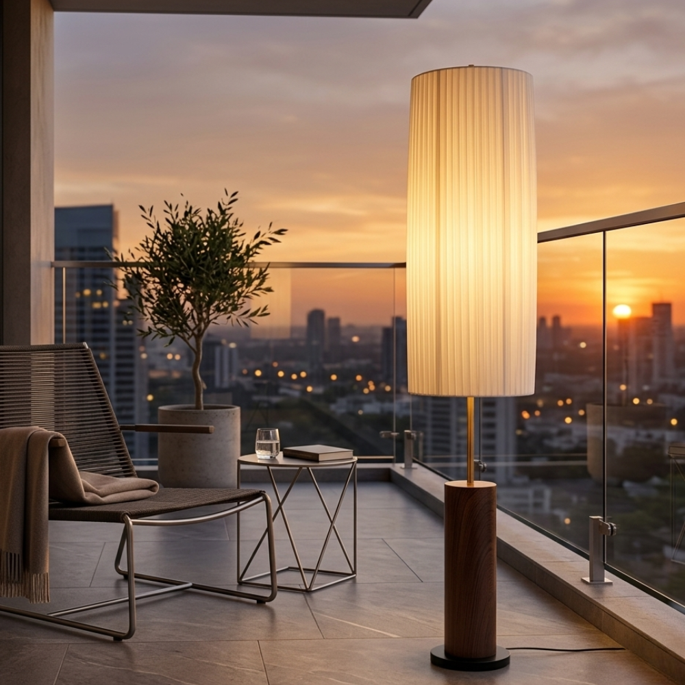 Kiyora Wabi-Sabi LED Floor Lamp