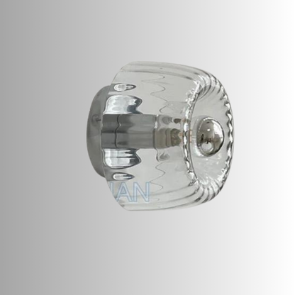 Skandinavisk Bauhaus Wall Lamp made of Glass, Modern LED Wall Lamp for Hallway & Living Room | Skanto