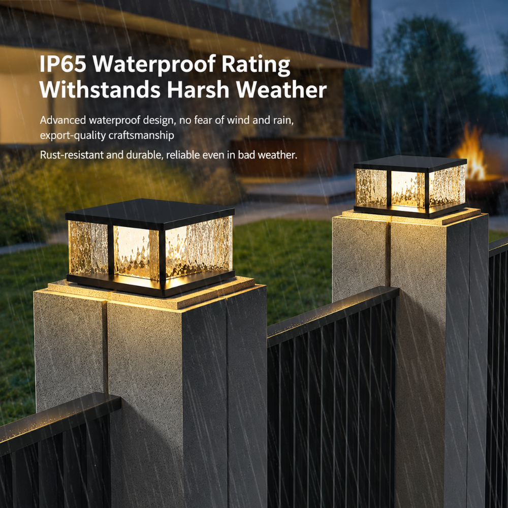 Waterproof Aluminum Outdoor Pillar Lamp