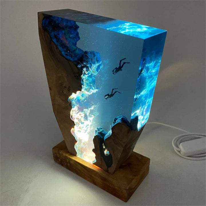 SeabedResin Light | Dive into Oceanic Elegance | Kalsten