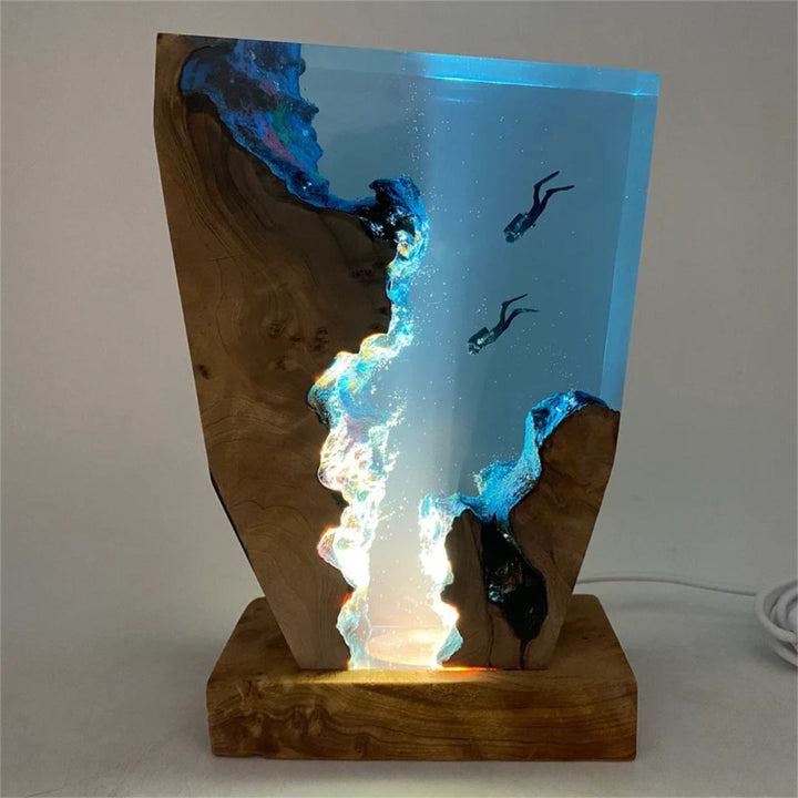 SeabedResin Light | Dive into Oceanic Elegance | Kalsten