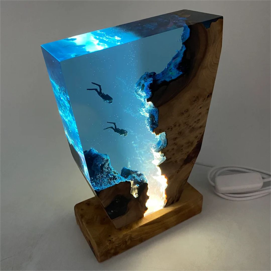 SeabedResin Light | Dive into Oceanic Elegance | Kalsten