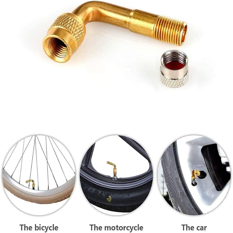 Tire Valve Extension Flexible 3-Way Set | Kalsten