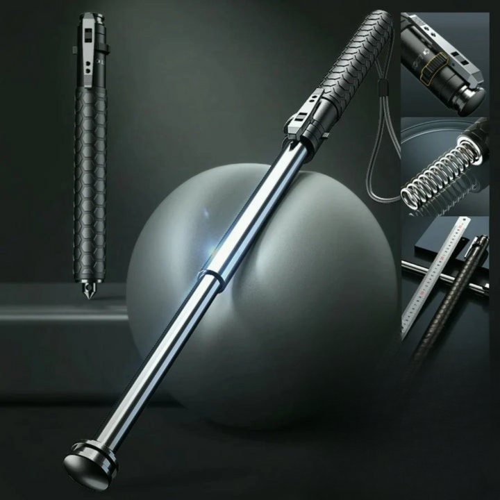 Kalsten | Automatic Hiking Walking Stick Safety Trekking Pole with LED Light