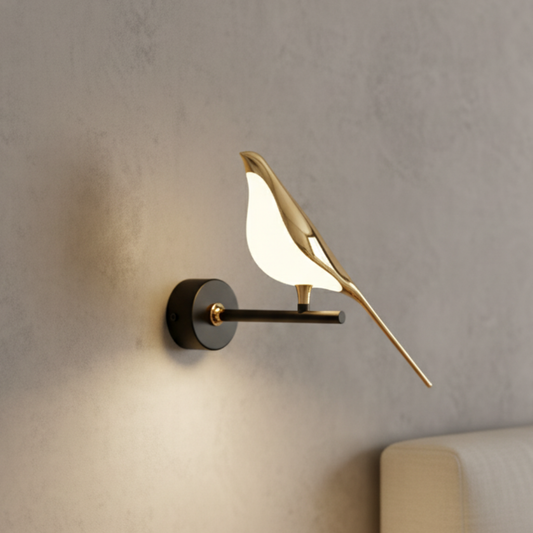 Bird-Design LED Wall Sconce