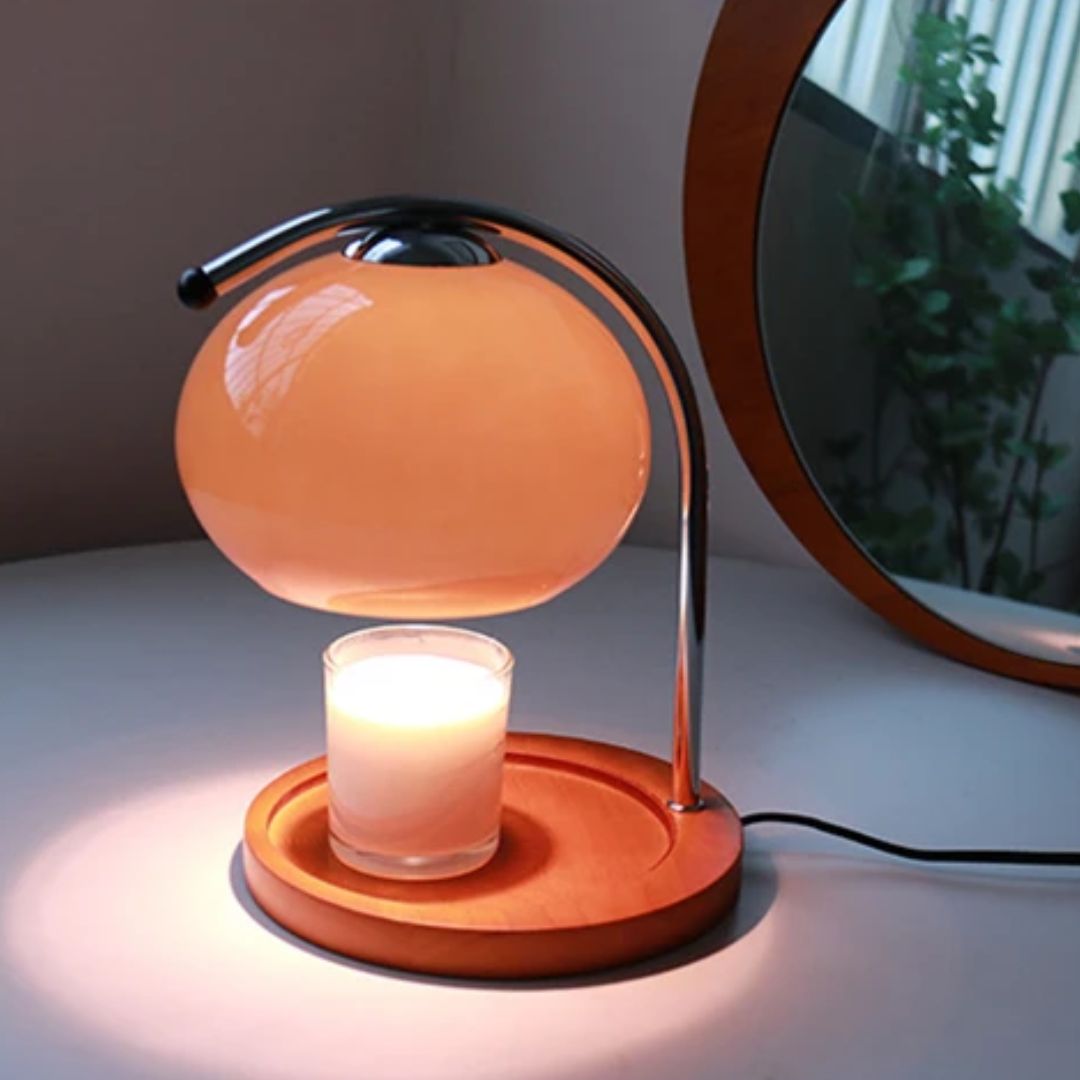 Alyssa Retro Glass Table Lamp | Kalsten