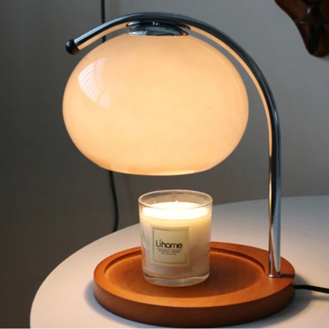 Eindhoven Alyssa Retro Glass Table Lamp | Kalsten