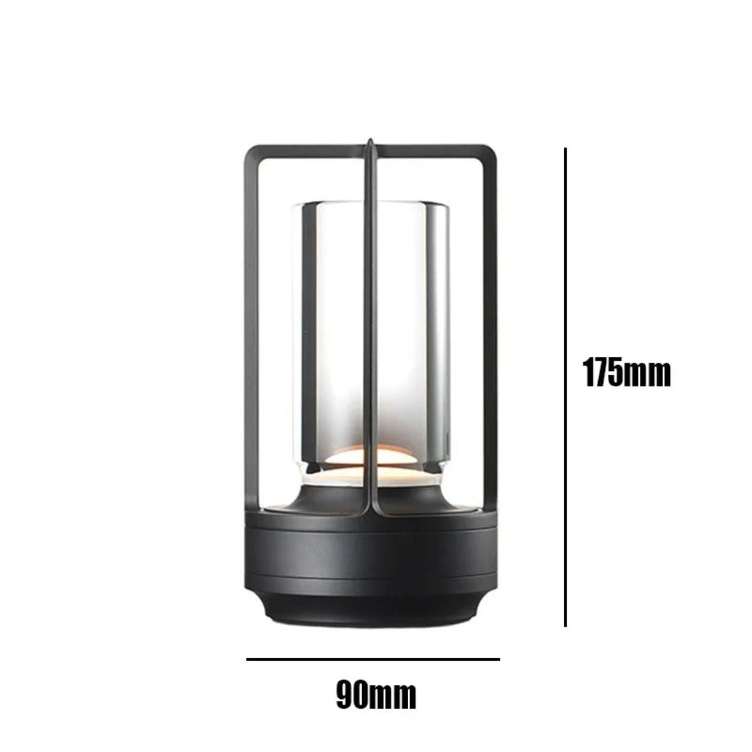 Clary LED Wireless Retro Metal Bar Desk Lamp | Kalsten