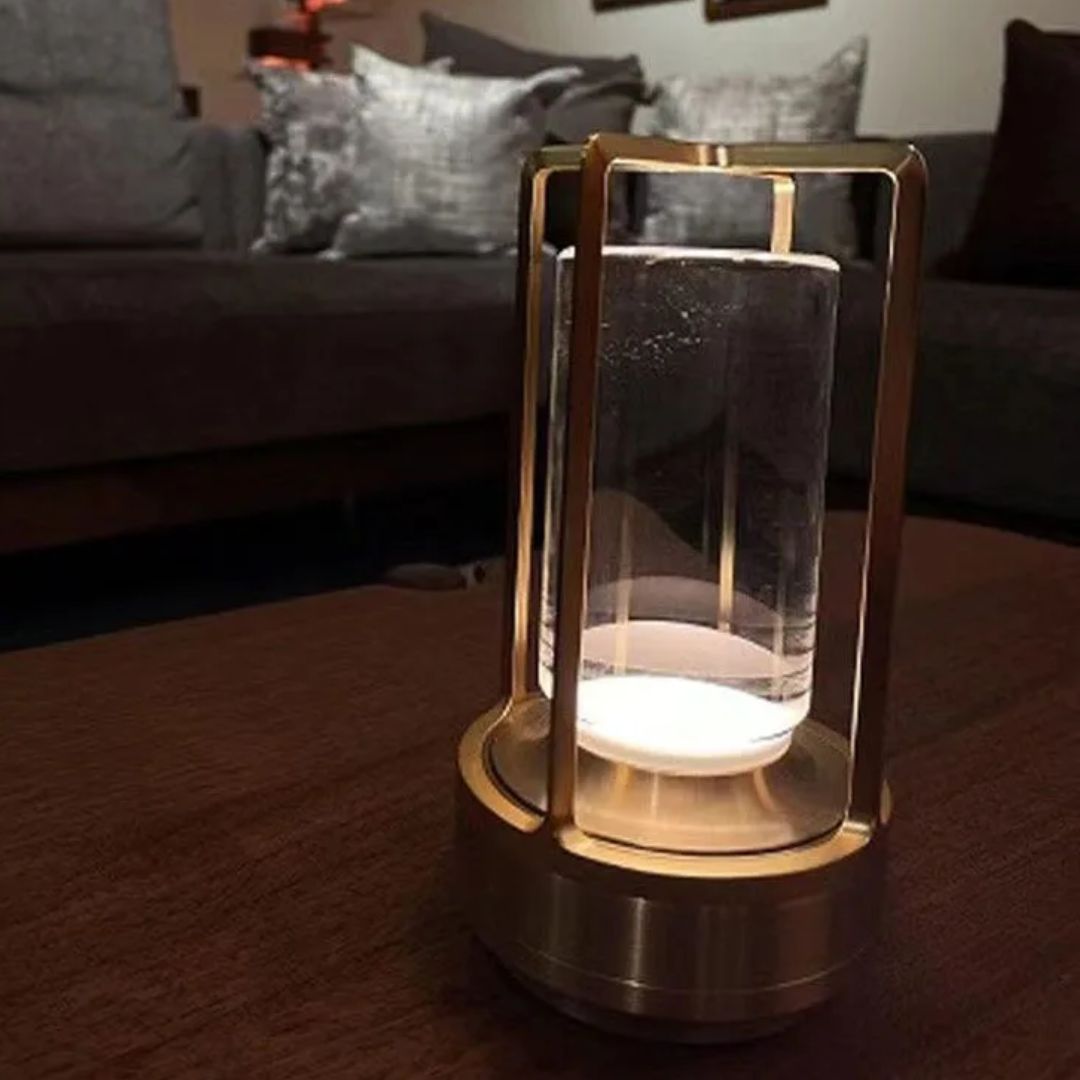 Clary LED Wireless Retro Metal Bar Desk Lamp | Kalsten