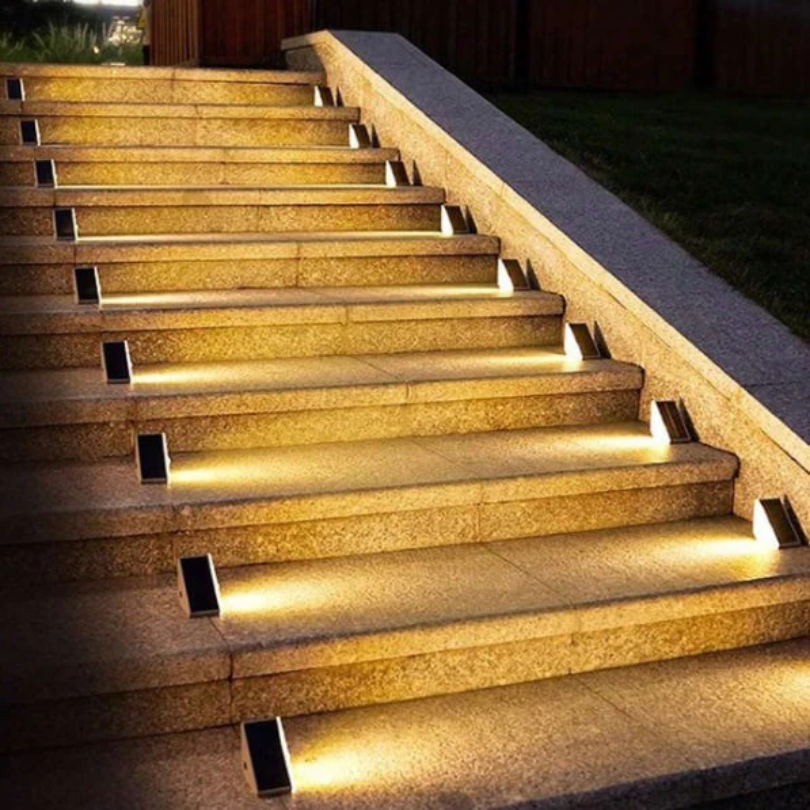 Solar-Powered Stair Lighting - SolarStep | Kalsten