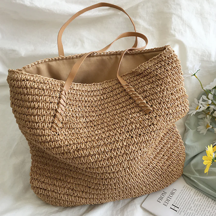 Spacious Handbag with Sturdy Shoulder Strap - TerraWoven | Kalsten
