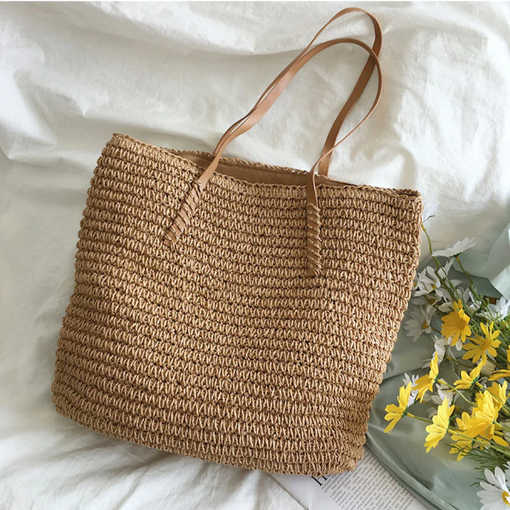 Spacious Handbag with Sturdy Shoulder Strap - TerraWoven | Kalsten