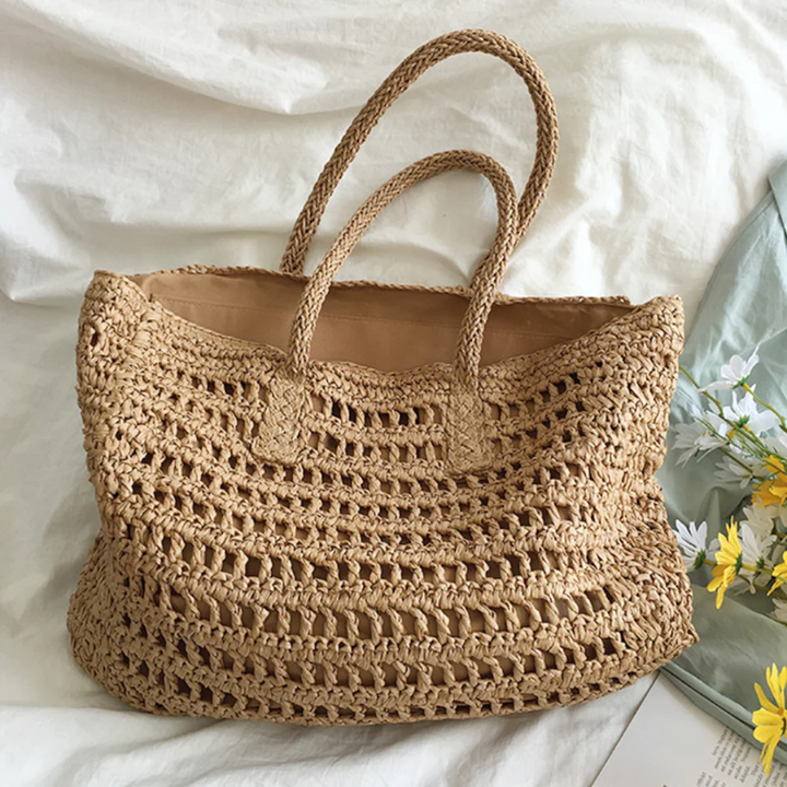 Stylish Woven Handbag for Women - BreezeTote | Kalsten