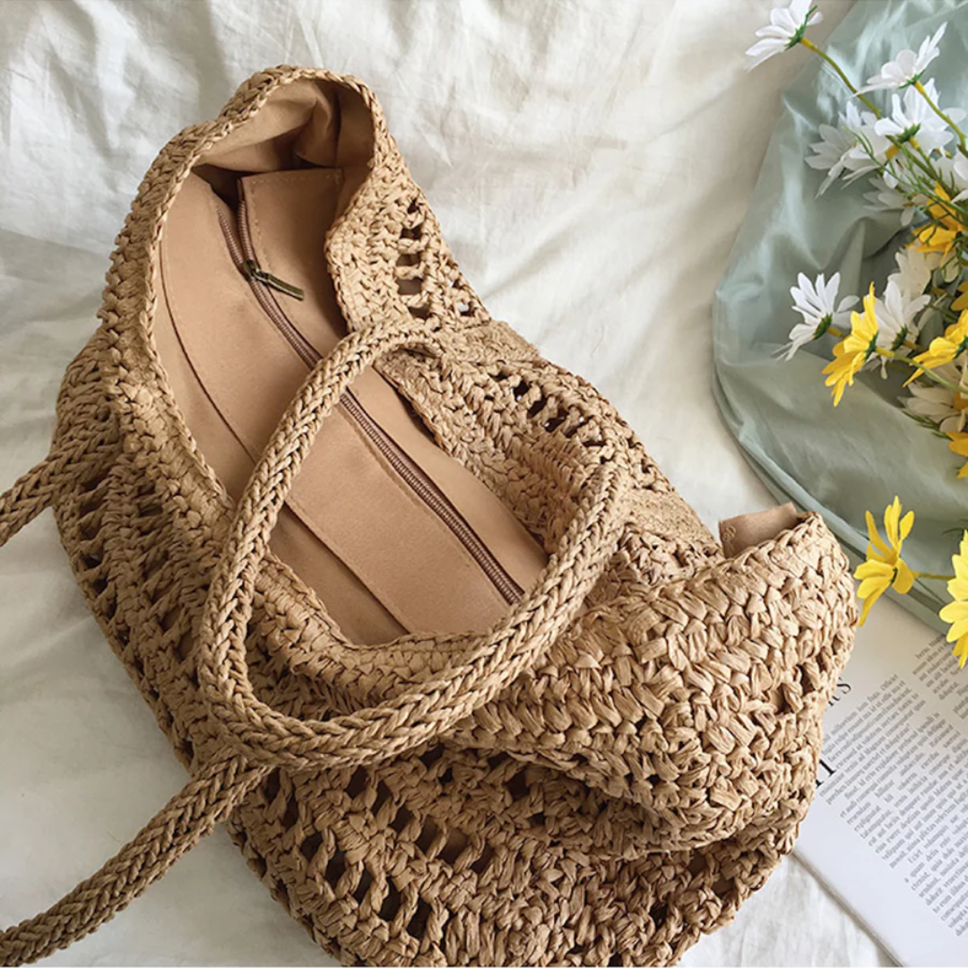 Stylish Woven Handbag for Women - BreezeTote | Kalsten