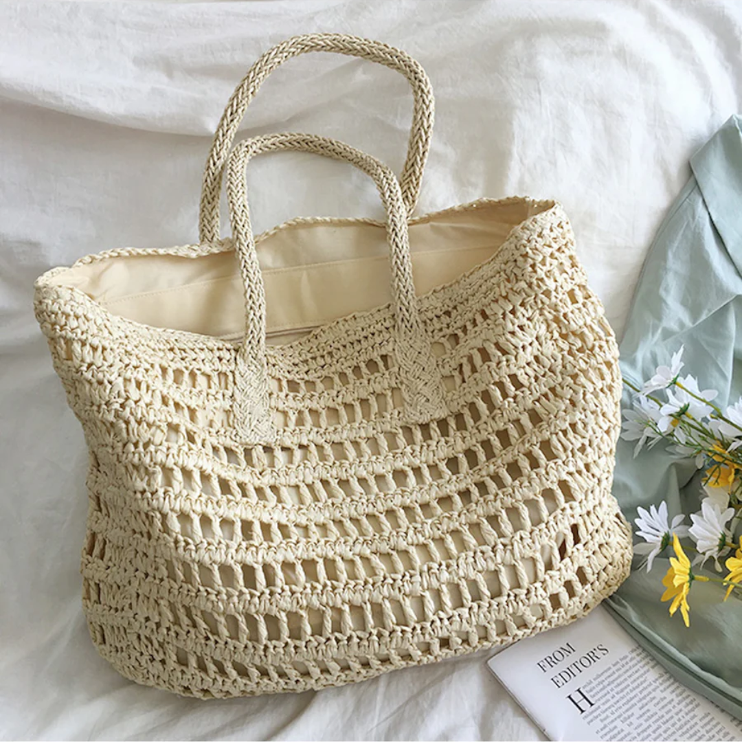 Stylish Woven Handbag for Women - BreezeTote | Kalsten