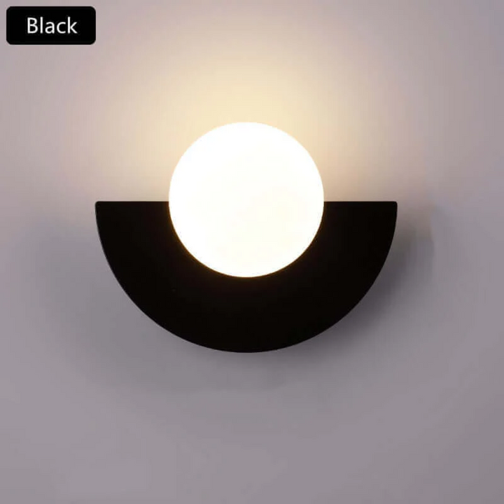 Metal Half Moon Wall Lamp - LunaMetal | Kalsten