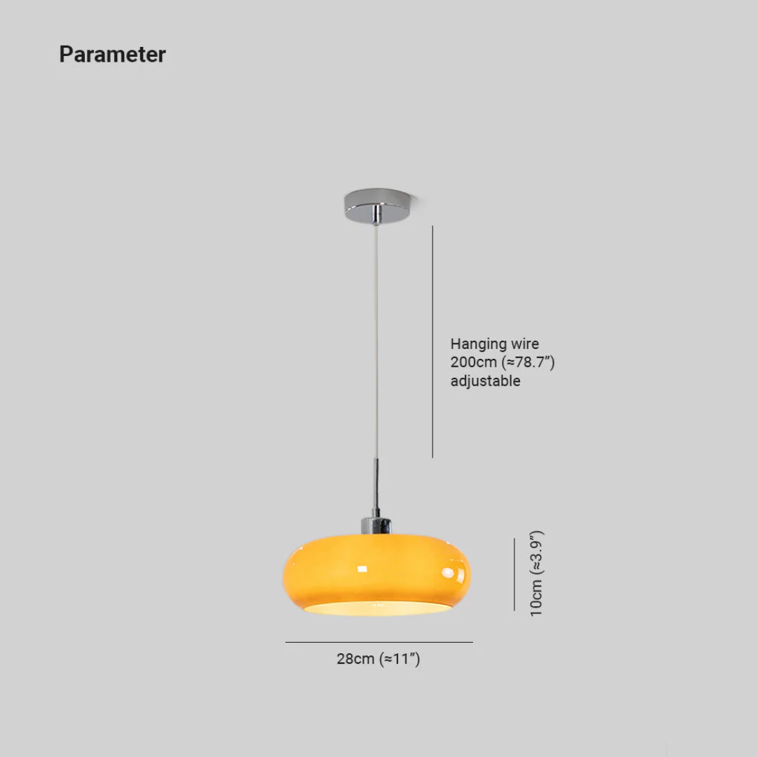 Modern Round LED Pendant Lamp - RadianceOrb | Kalsten