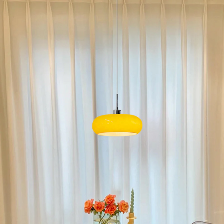 Modern Round LED Pendant Lamp - RadianceOrb | Kalsten