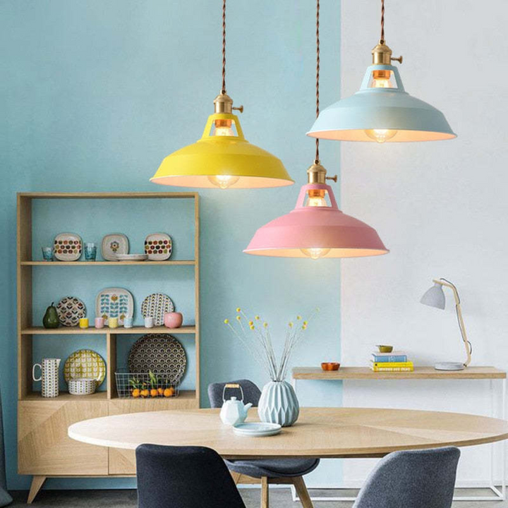 Modern Colorful LED Pendant Lamp - ChromaLuxe | Kalsten
