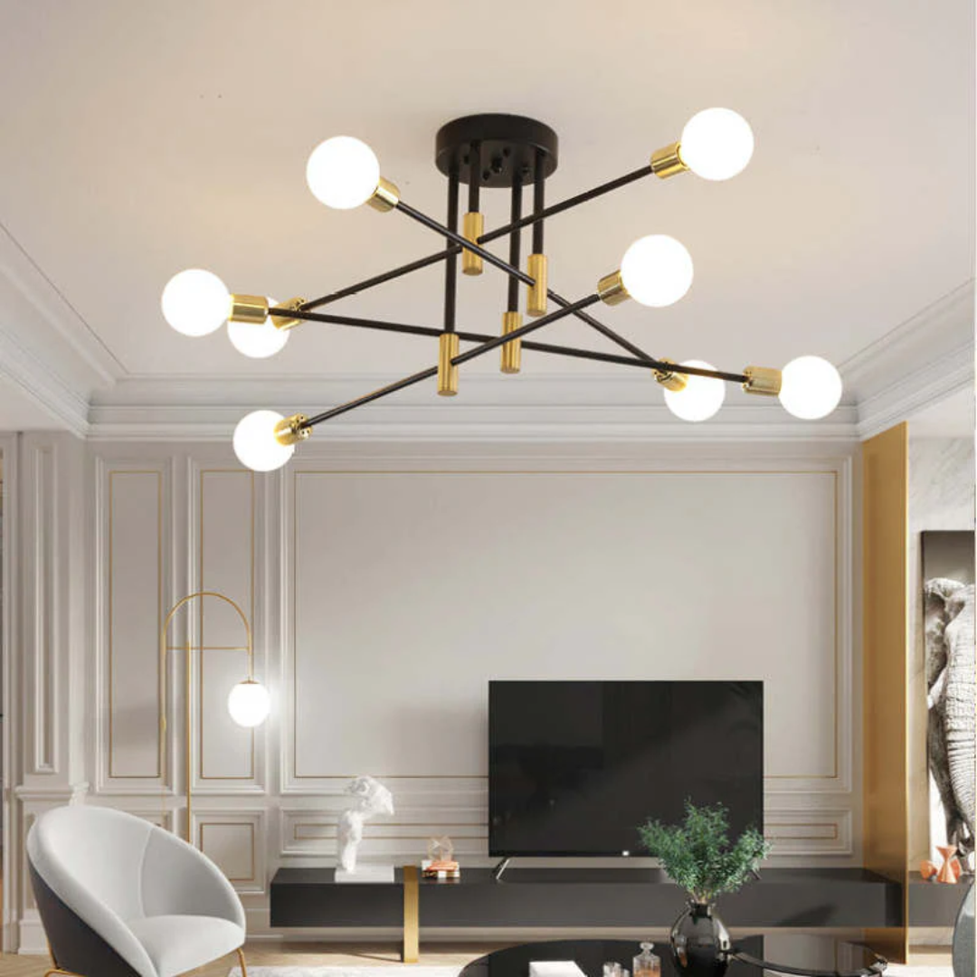 Modern LED Ceiling Lamp - Lumière Royale | Kalsten