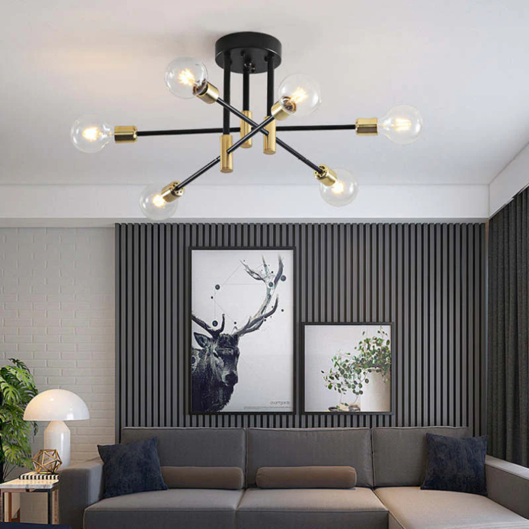 Modern LED Ceiling Lamp - Lumière Royale | Kalsten