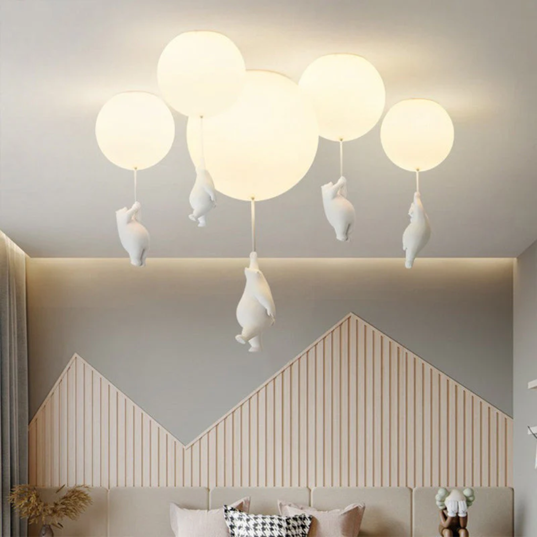 Fateh Ceiling Lamps Pendant Lamps Bear Balloon | Kalsten