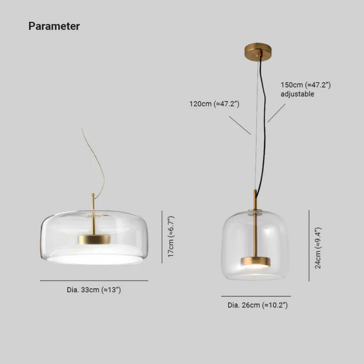 Retro LED Pendant Lamp - VintageGlow | Kalsten