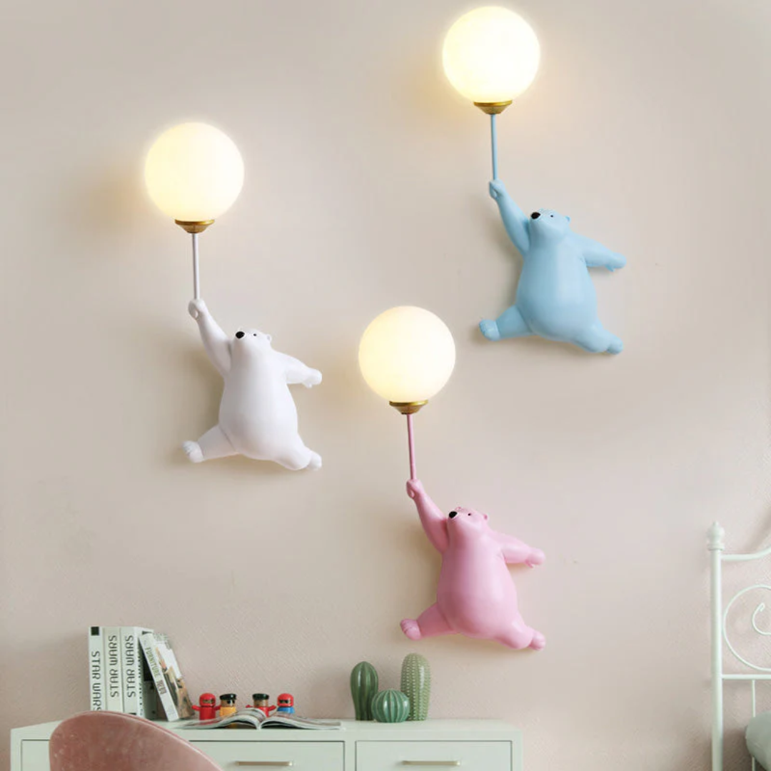 Designer Bear LED Wall Lamp - TeddyGlow | Kalsten