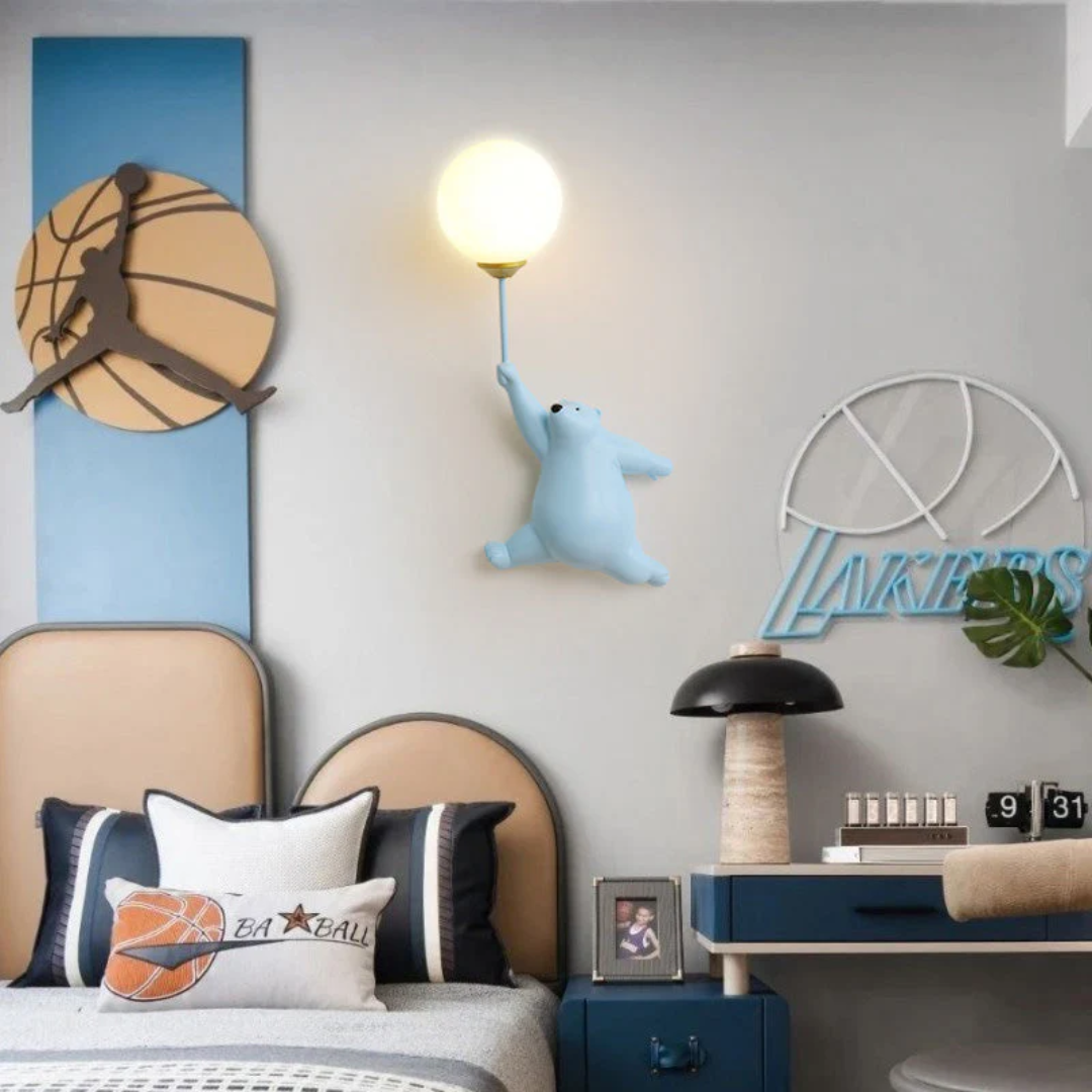 Designer Bear LED Wall Lamp - TeddyGlow | Kalsten